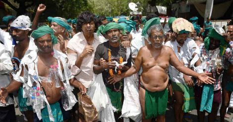 Farmers protest