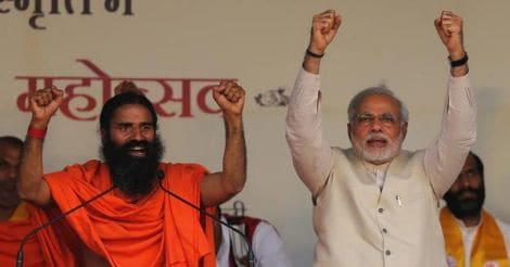 What it means when PM Modi bends it like Baba Ramdev