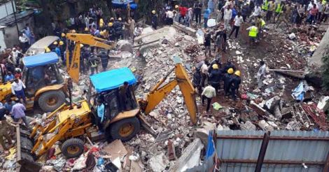 12 dead, many feared trapped in Mumbai building collapse