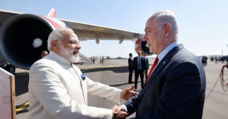 Modi begins Israel visit with a warm hug, Netanyahu calls him 'mere dost' | Video