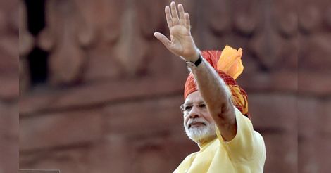 PM Modi keeps his promise, delivers his shortest I-Day speech in 56 minutes