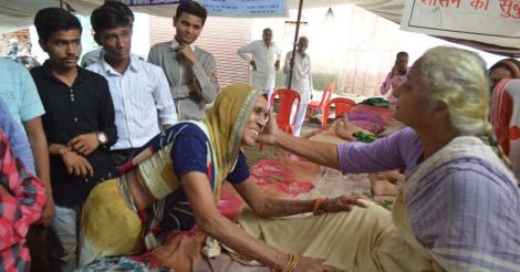 Bhopal: Social activist Medha Patkar, who is on an indefinite fast since 27th July 2017 to demand 