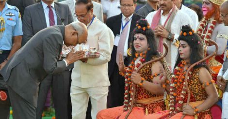 Story in pictures: how India celebrated Dussehra