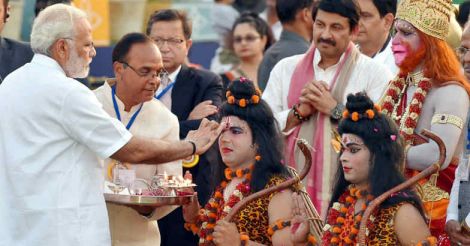 Story in pictures: how India celebrated Dussehra