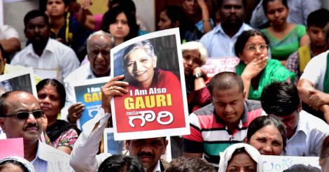 gauri-lankesh-protest