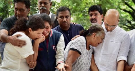 Gauri Lankesh's family