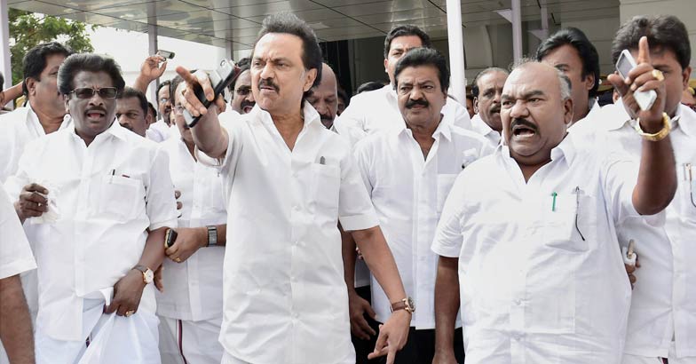 FIR registered against Stalin | MK Stalin | dmk | tamil nadu | aiadmk ...