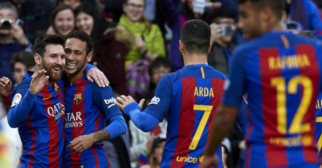Messi breaks another record as Barca sink Bilbao to close in on Real Madrid