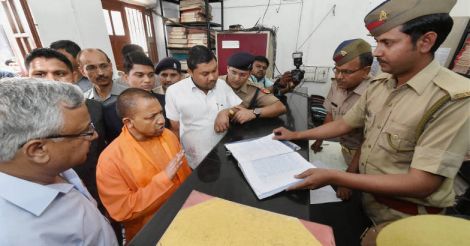 UP govt suspends over 100 cops as CM Yogi made surprise visit to police station