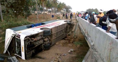3 Keralites among 7 killed in Karnataka bus accident