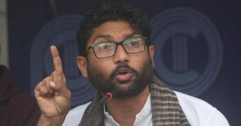 Mevani holds Delhi rally despite cops declining permission