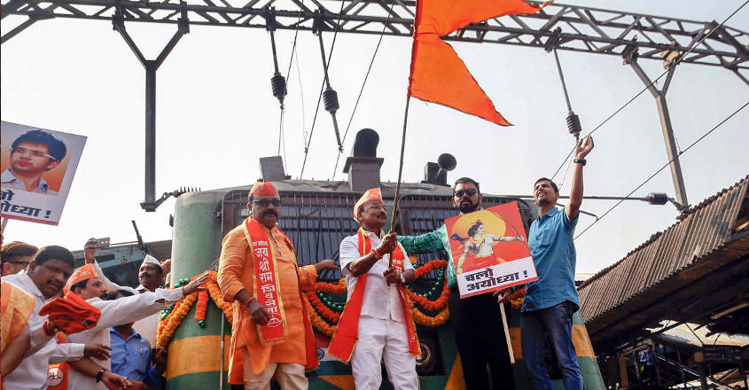 Wake up from your Kumbhakarna sleep, declare date for Ram temple construction: Thackeray Wake up from your Kumbhakarna sleep, declare date for Ram temple construction: Thackeray