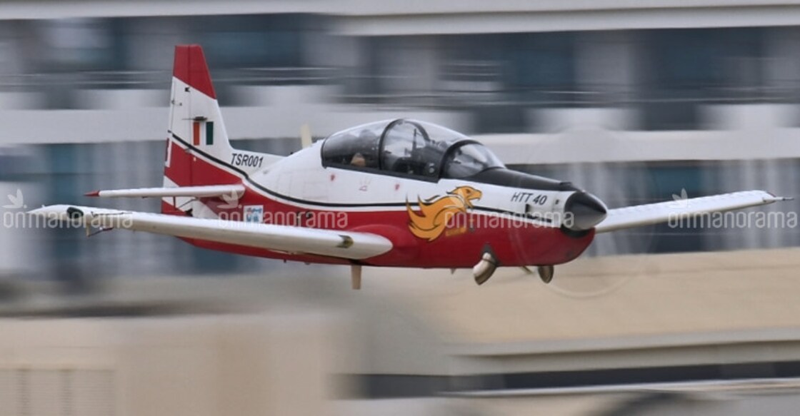 Propelled by young blood, HTT-40 spins & recovers at first attempt