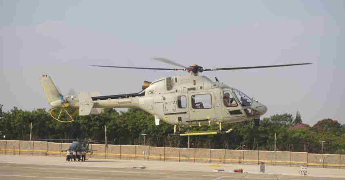 HAL's LUH 3rd prototype makes maiden flight