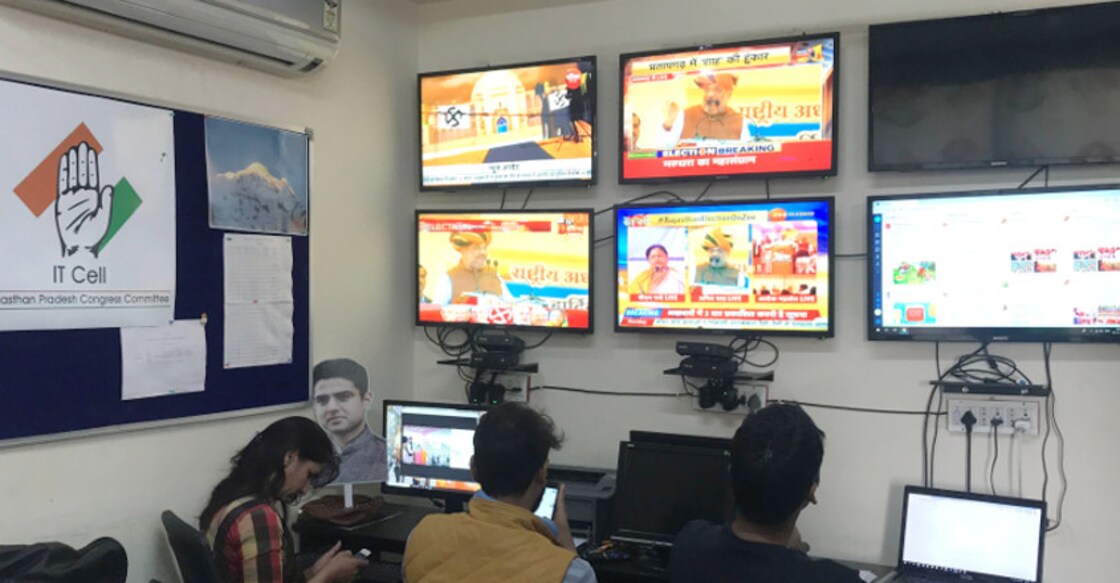 BJP, Congress revamp social media war rooms as India braces for 2019 elections