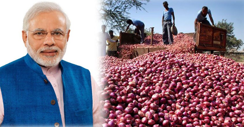 Nashik farmer gets Rs 1,064 for 750 kg onion; sends money to PM Nashik farmer gets Rs 1,064 for 750 kg onion; sends money to PM