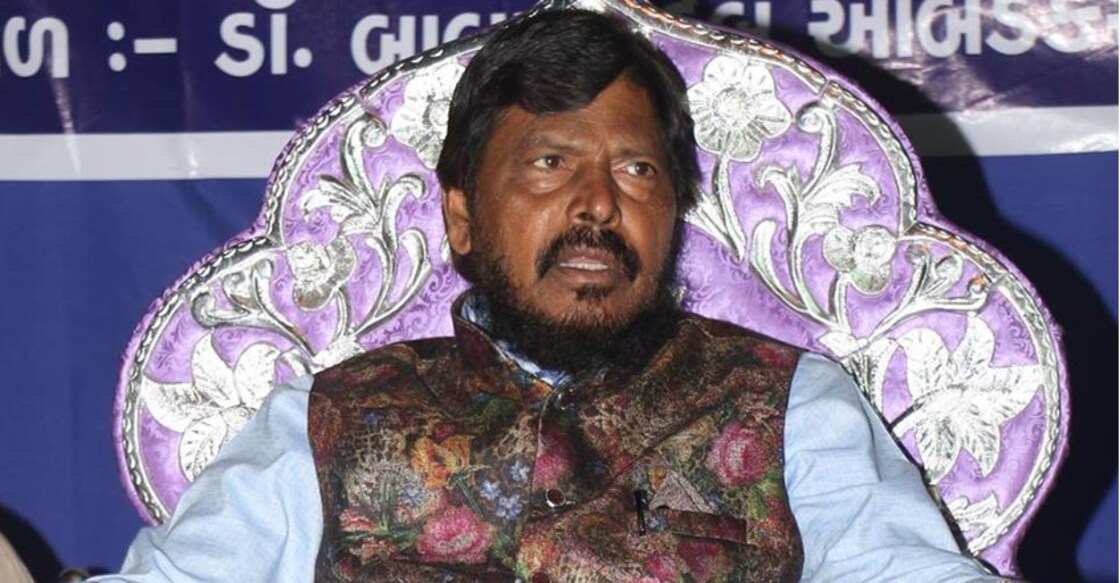 Union minister Athawale blames poor security for slap bid