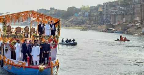 Narendra Modi & Emmanuel Macron