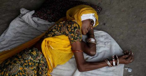 INDIA-HEALTHCARE-TRAIN