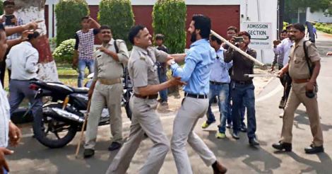 Violence at Aligarh Muslim University over Jinnah portrait