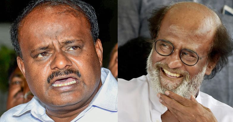 Kumaraswamy invites Rajini to Karnataka for a reality check ...