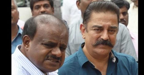 Kamal Haasan comes calling on K'taka CM over Cauvery