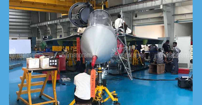 HAL readies Tejas SP-10 for first flight HAL readies Tejas SP-10 for first flight