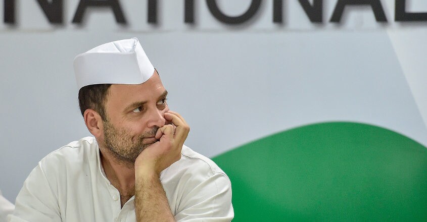 Hug phobia: Rahul says BJP MPs keep arm's length from him