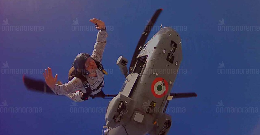 Advanced Light Helicopter gives teeth to Navy's airborne ops A free combat fall from an ALH captured brilliantly.