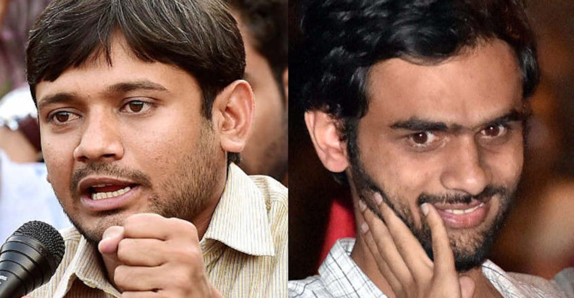 JNU sedition case: Kanhaiya Kumar, Umar Khalid named in charge-sheet JNU sedition case: Kanhaiya Kumar, Umar Khalid named in charge-sheet