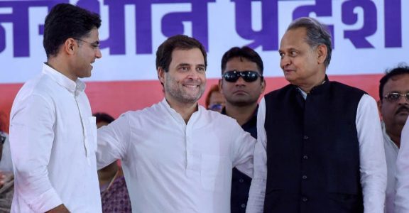 Rahul Gandhi with Sachin Pilot and Ashok Gehlot Rahul Gandhi with Sachin Pilot and Ashok Gehlot