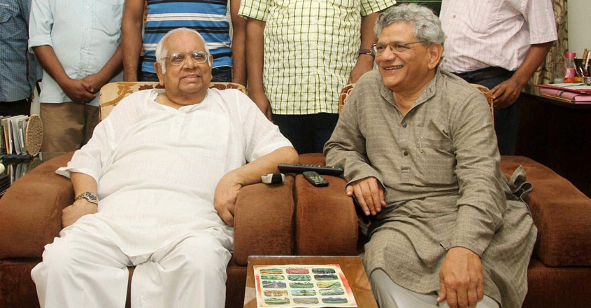 Sitaram Yechury visits Chatterjee Sitaram Yechury visits Chatterjee