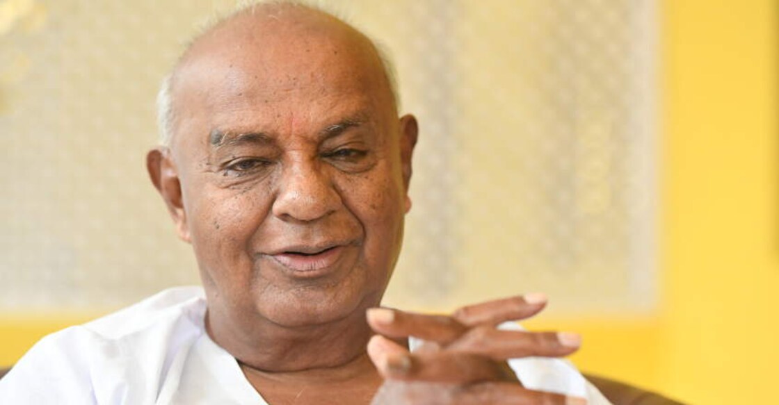'Big Bro' Congress should treat us well, says Deve Gowda