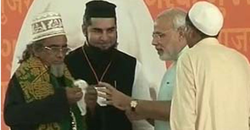 Tharoor asks why PM Modi doesn't wear skull cap, BJP fumes Tharoor asks why PM Modi doesn't wear skull cap, BJP fumes