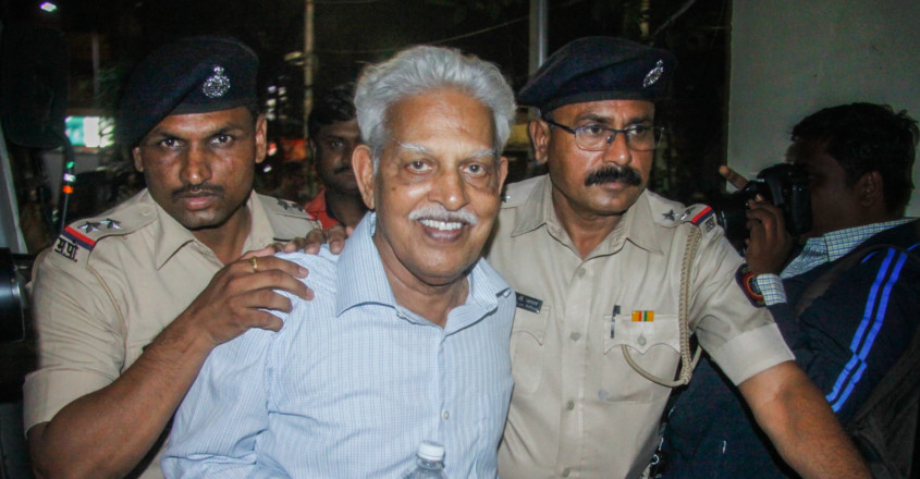 Maha cops' latest charge against Varavara Rao: Arms procurement ...