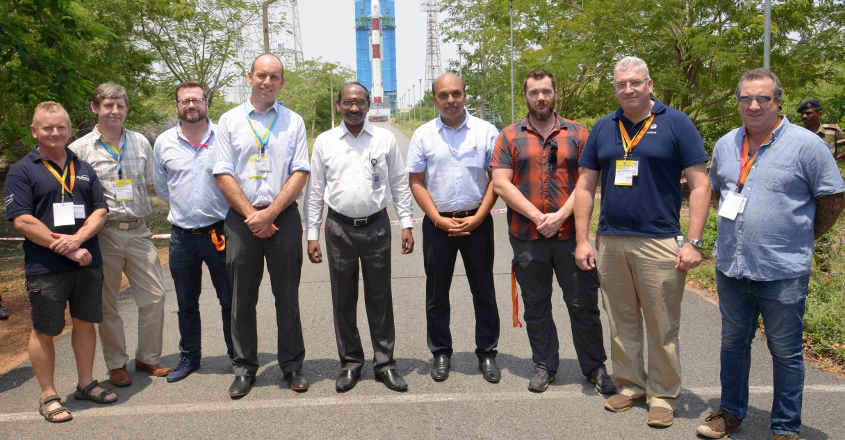 PSLV-C42 launches 2 foreign satellites successfully PSLV-C42 launches 2 foreign satellites successfully