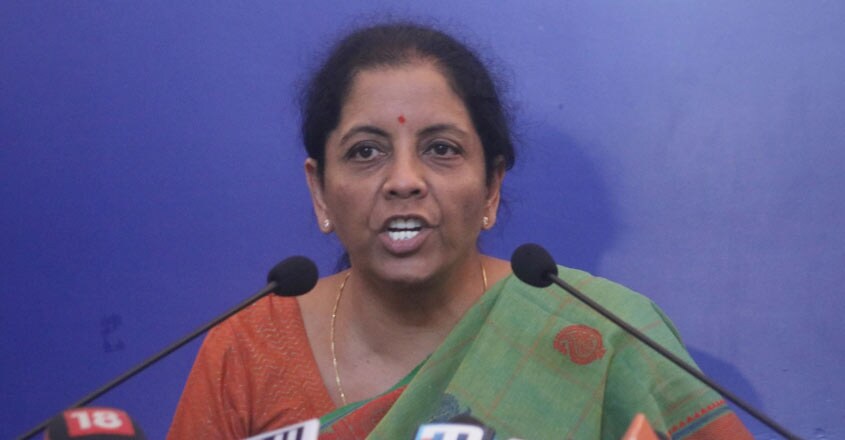 New Delhi: Defence Minister Nirmala Sitharaman addresses a press conference in New Delhi on Sept 18, 2018. (Photo: IANS)