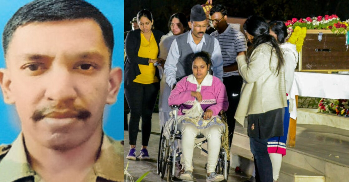 Major Nair spoke to his mother on the fatal day