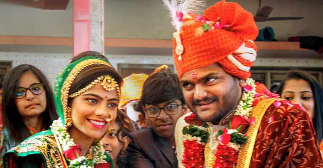 Hardik Patel weds long-time girlfriend in Gujarat Hardik Patel weds long-time girlfriend in Gujarat