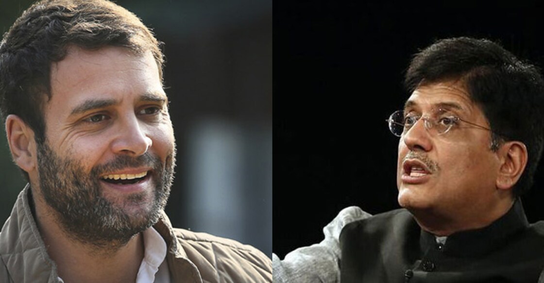 Rahul slams Goyal for mocking Nobel-winner Abhijit