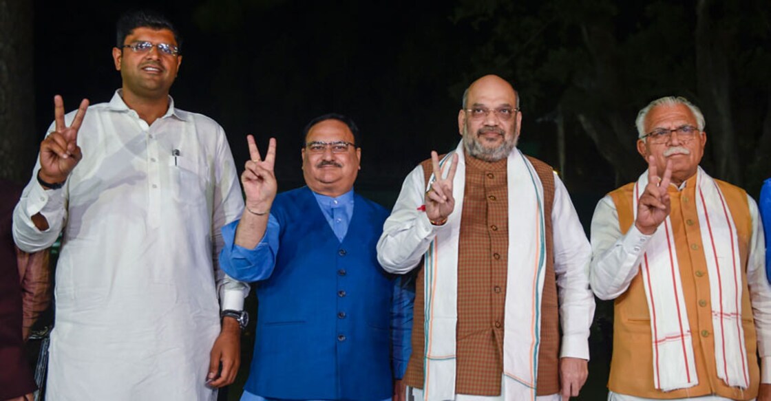 BJP-JJP seal Haryana deal, Dushyant to be Deputy CM