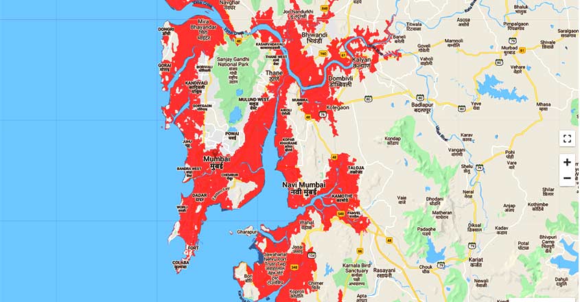 Many regions of these Kerala districts at risk of being submerged by 2050 Many regions of these Kerala districts at risk of being submerged by 2050