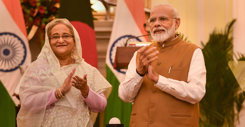 India, Bangladesh to extend ties; Hasina raises NRC issue with PM