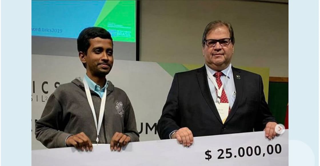 Bihar boy wins 'BRICS-Young Innovator Prize' Bihar boy wins 'BRICS-Young Innovator Prize'