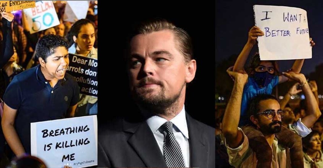 Leonardo DiCaprio expresses concern over Delhi pollution levels on Instagram Leonardo DiCaprio expresses concern over Delhi pollution levels on Instagram