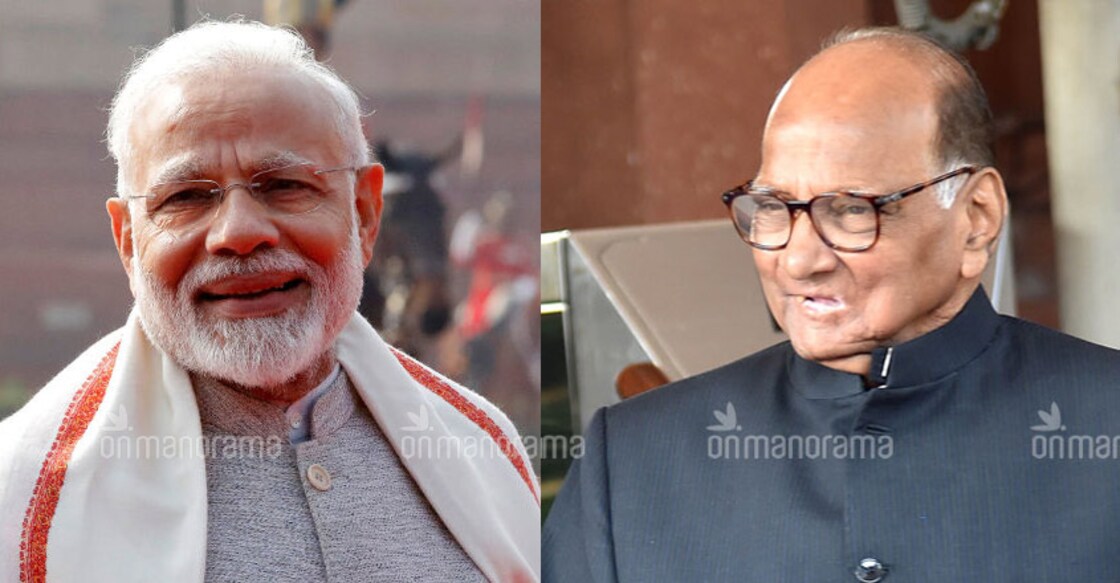 Amidst Maharashtra impasse, Pawar meets Modi to discuss farmer distress