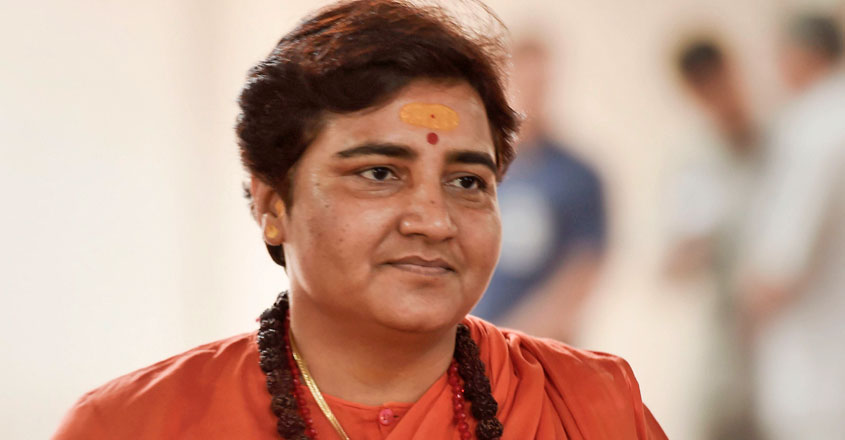 BJP condemns Pragya Thakur's remarks on Godse, drops her from defence panel