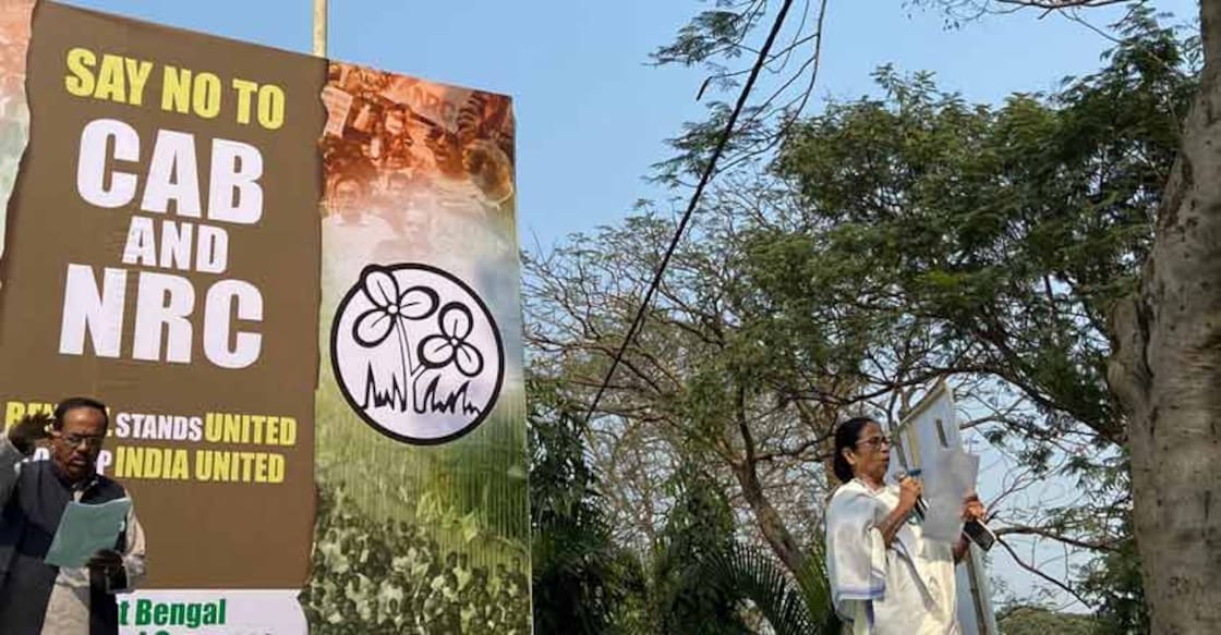 Mamata Banerjee leads mega rally in Kolkata, says won't allow CAA, NRC Mamata Banerjee leads mega rally in Kolkata, says won't allow CAA, NRC