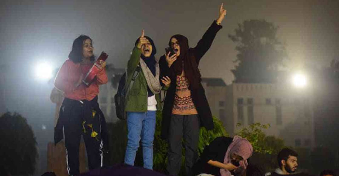 'Now or never': Women take lead in protests against police action against Jamia students