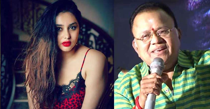 South actors Radha Ravi, Namitha join BJP South actors Radha Ravi, Namitha join BJP
